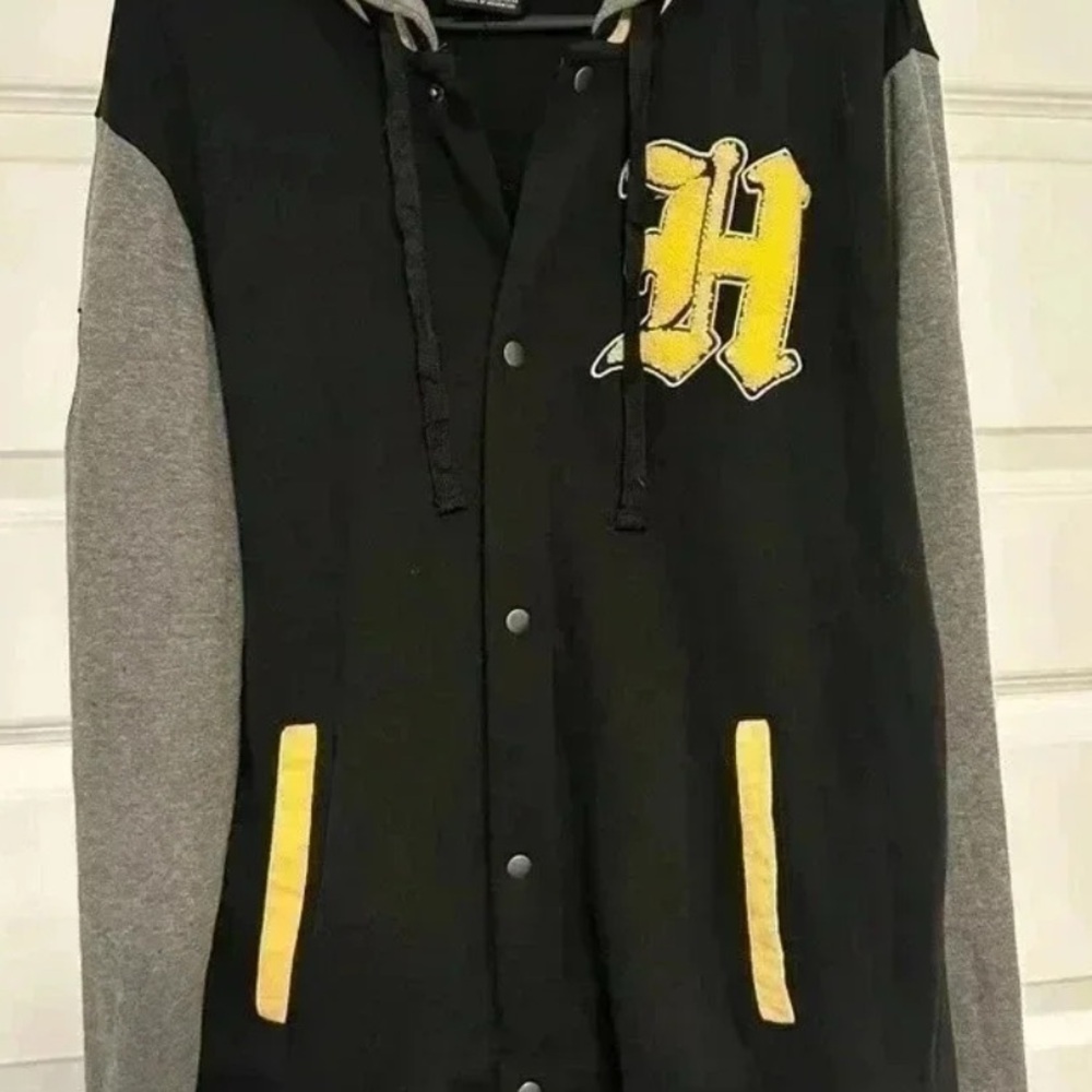 Warner Bros. Yellow and Black Hufflepuff Jacket